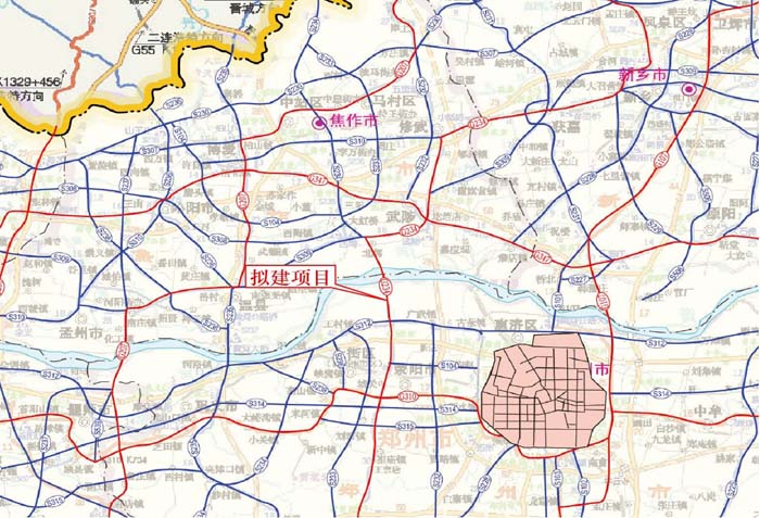 焦作至荥阳黄河大桥及连接线工程地质勘察（2016）