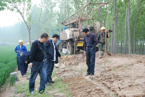 商登高速公路开封段地质钻探与商沈高速公路控制测量工作督查 商登高速公路开封段地质钻探与商沈高速公路控制测量工作督查