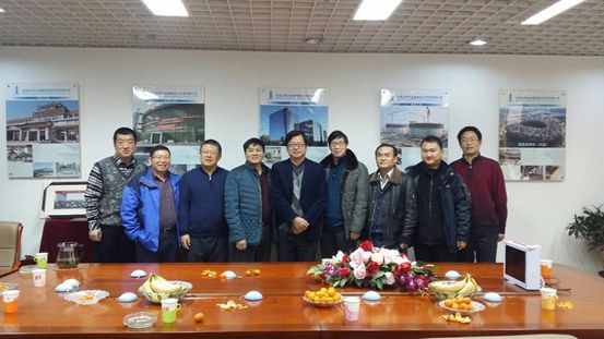 检测加固公司董事长杨磊一行赴北京正邦公司和清华大学结构检测中心考察