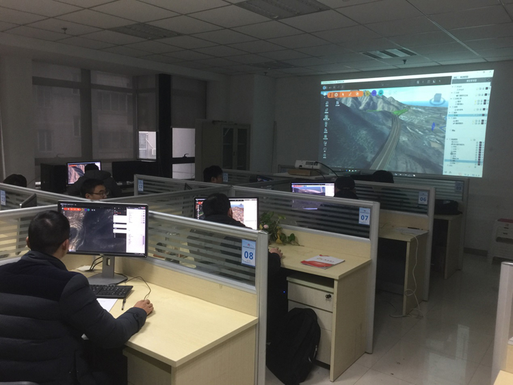 公司开展bim技术在路线选线中的应用技术培训