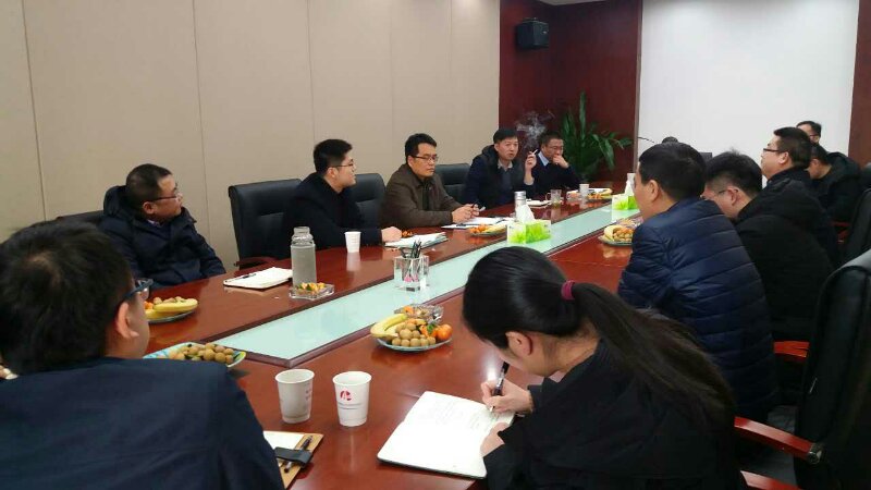 公司党委书记毛振杰深入公路与市政规划设计院调研座谈