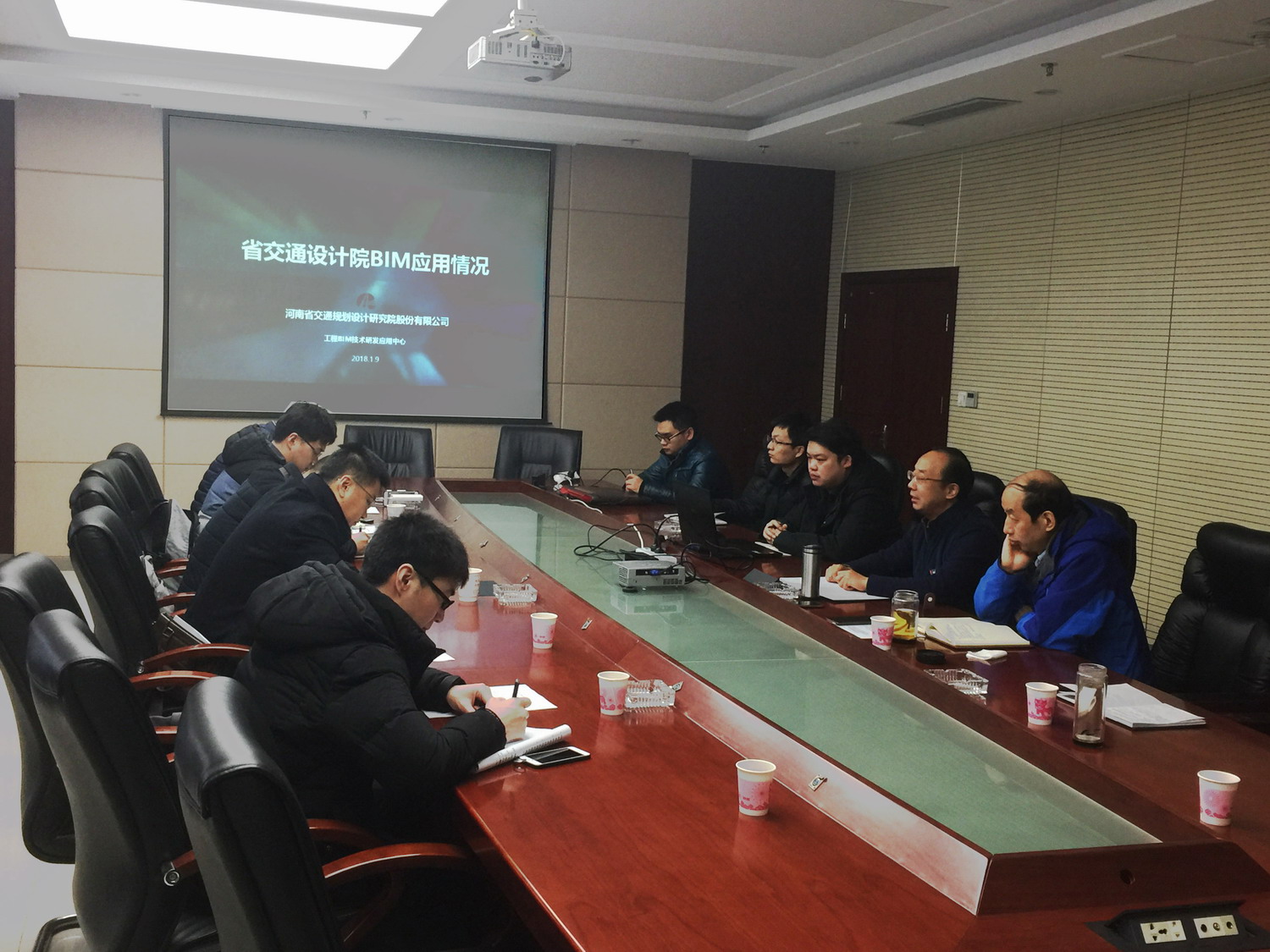 吉林省交通规划设计院焦明伟总工来公司考察交流