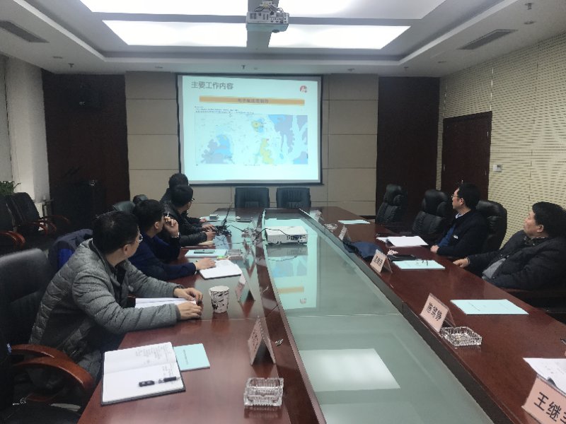 工程测绘与地理信息研究院如期组织召开基于arcgis的南湾水库电子航道图暨安全管理平台应用软件二次开发成果内部评审会