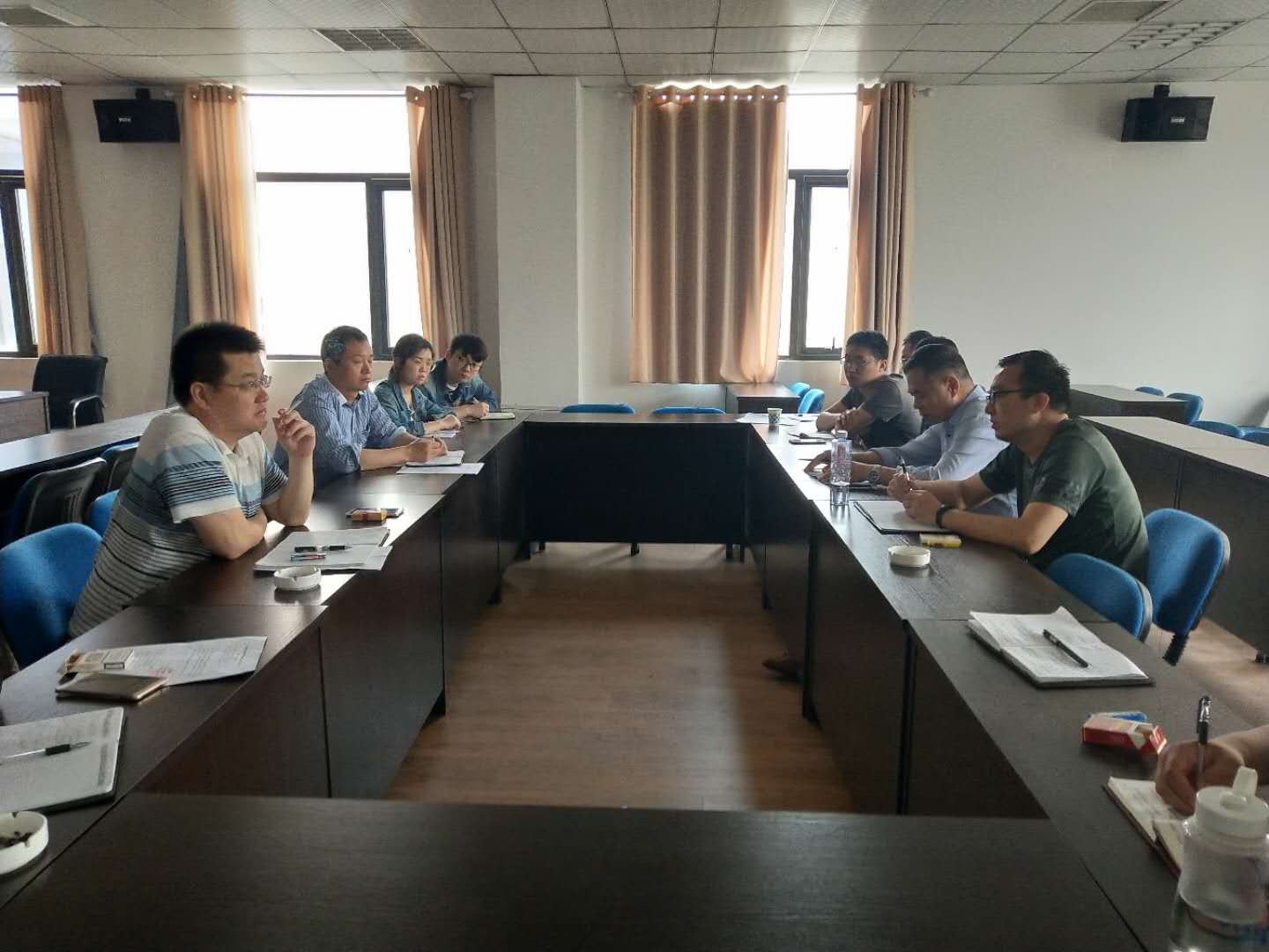 公司对济源至阳城高速进行设计回访