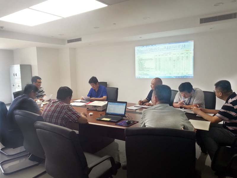 毛振杰书记参加设计公司上半年度工作总结会
